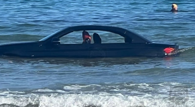 WATCH: BMW 4-Series Convertible Washed Out To Sea After Owner Leaves It On The Beach